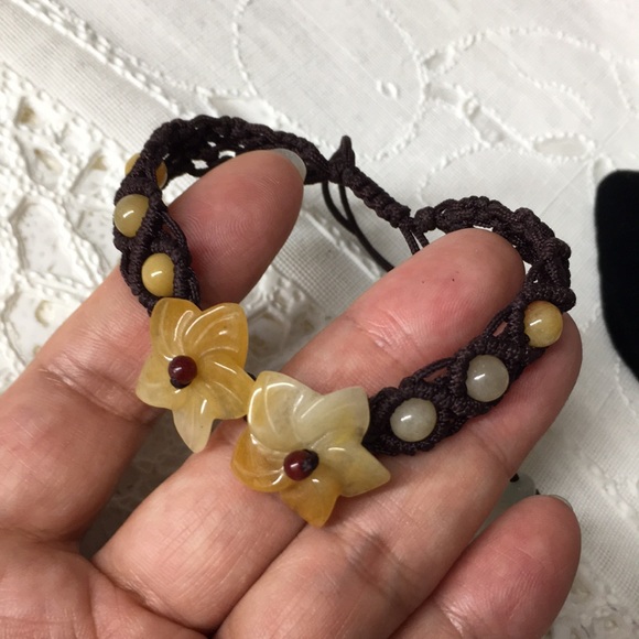 🖤Jade flower bracelet - Picture 9 of 13